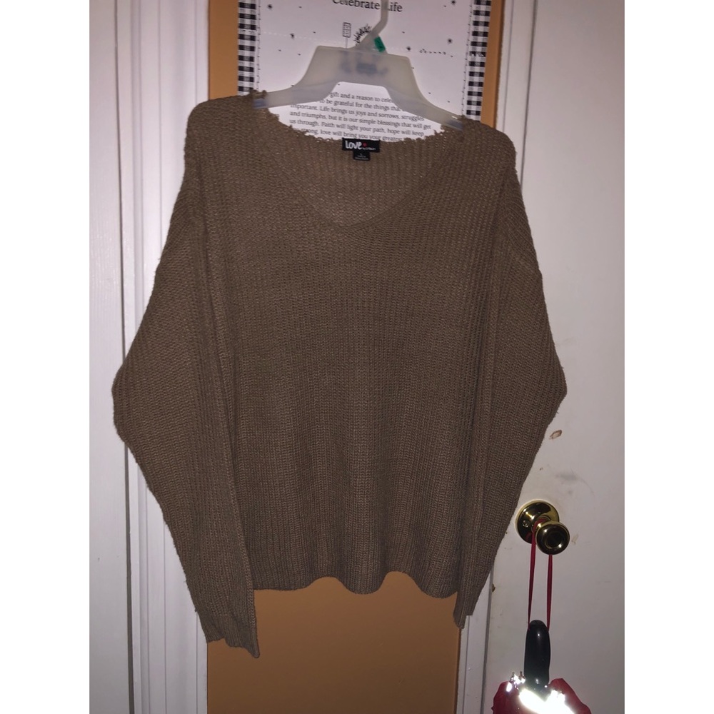 Tan Sweater